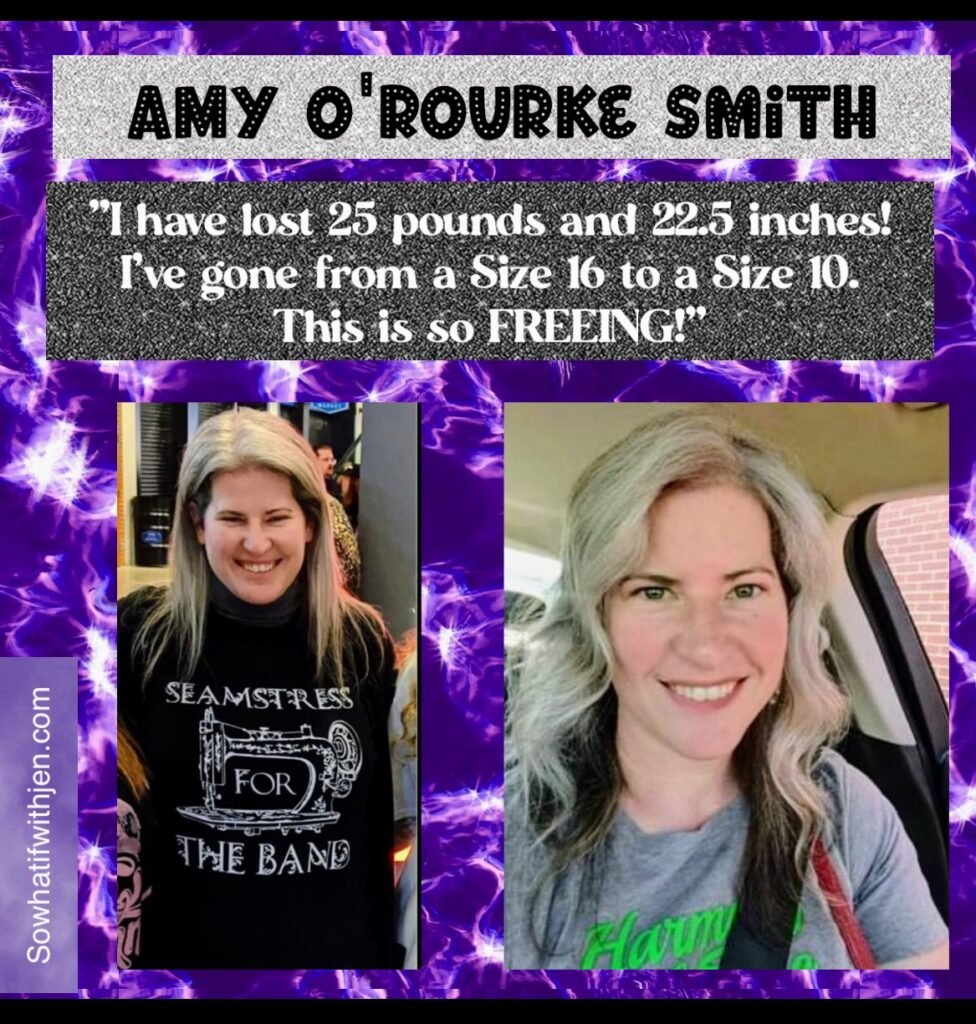 Amy lost 25 pounds with intermittent fasting!