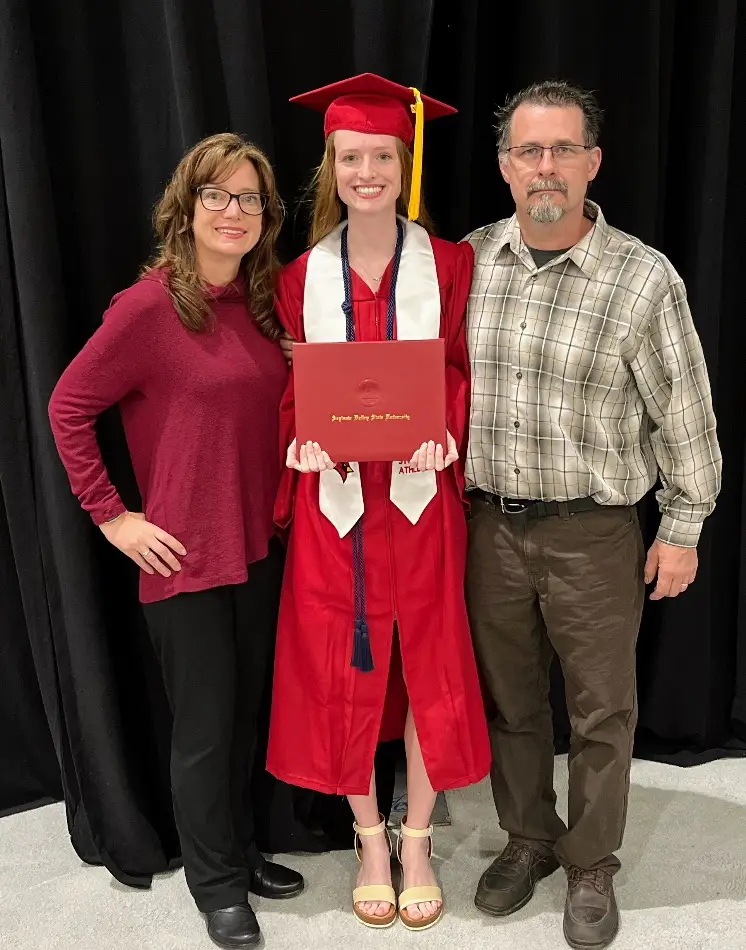 Steve & Jean with their daughter, Jenna!