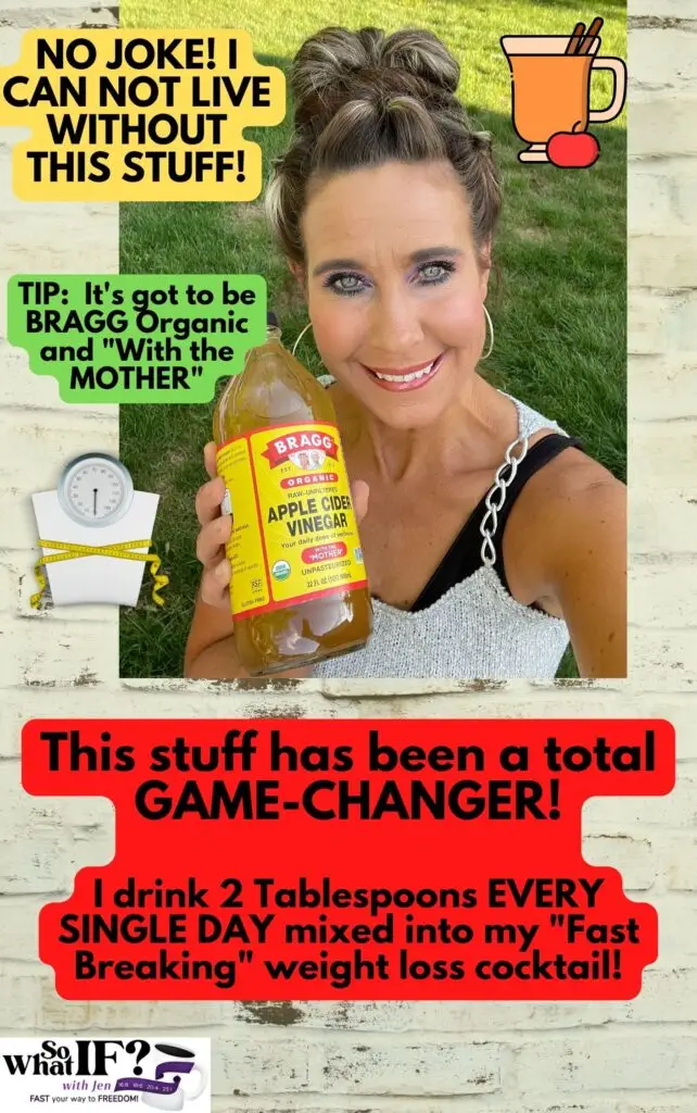 I love BRAGG APPLE CIDER VINEGAR!