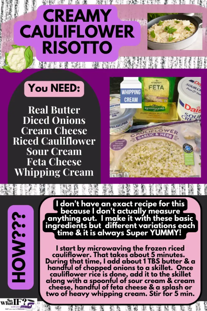 Dreamy Creamy Cauliflower Risotto Recipe