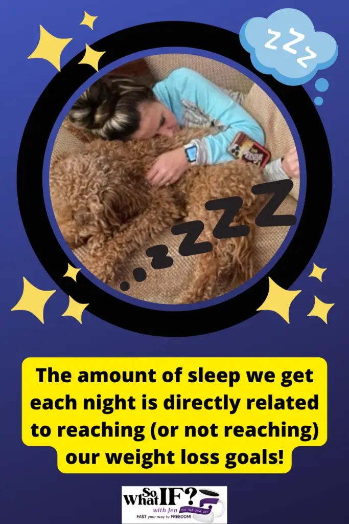 Not Getting enough sleep each night is a big weight loss mistake!