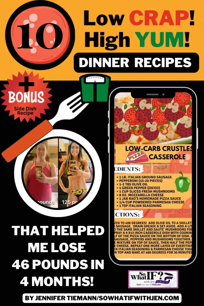 OMAD Dinner Recipe - So What IF? with Jen