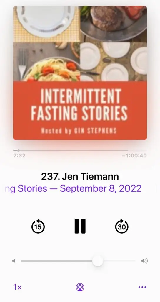 Intermittent Fasting Stories Podcast Interview!