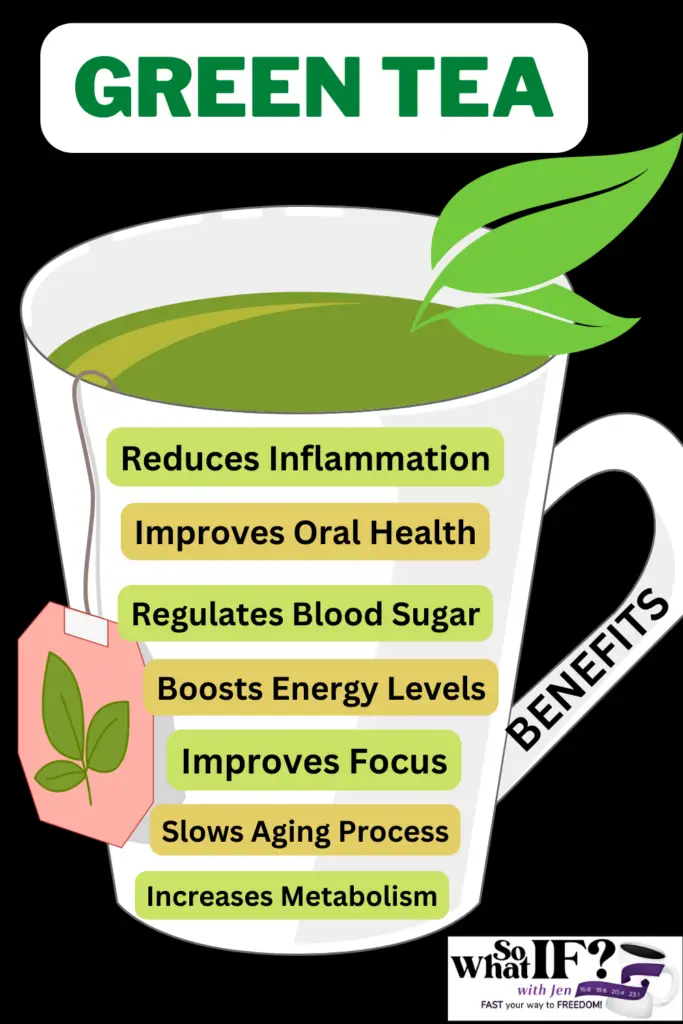 There are so many fantastic benefits of green tea!