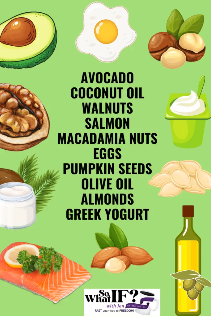 10 Healthy Fat Weight Loss Foods!