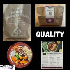 Quality is a great reason to use a meal delivery service!
