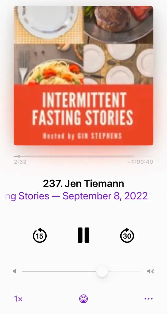 Jen's Intermittent Fasting Success Story interview - Gin Stephens