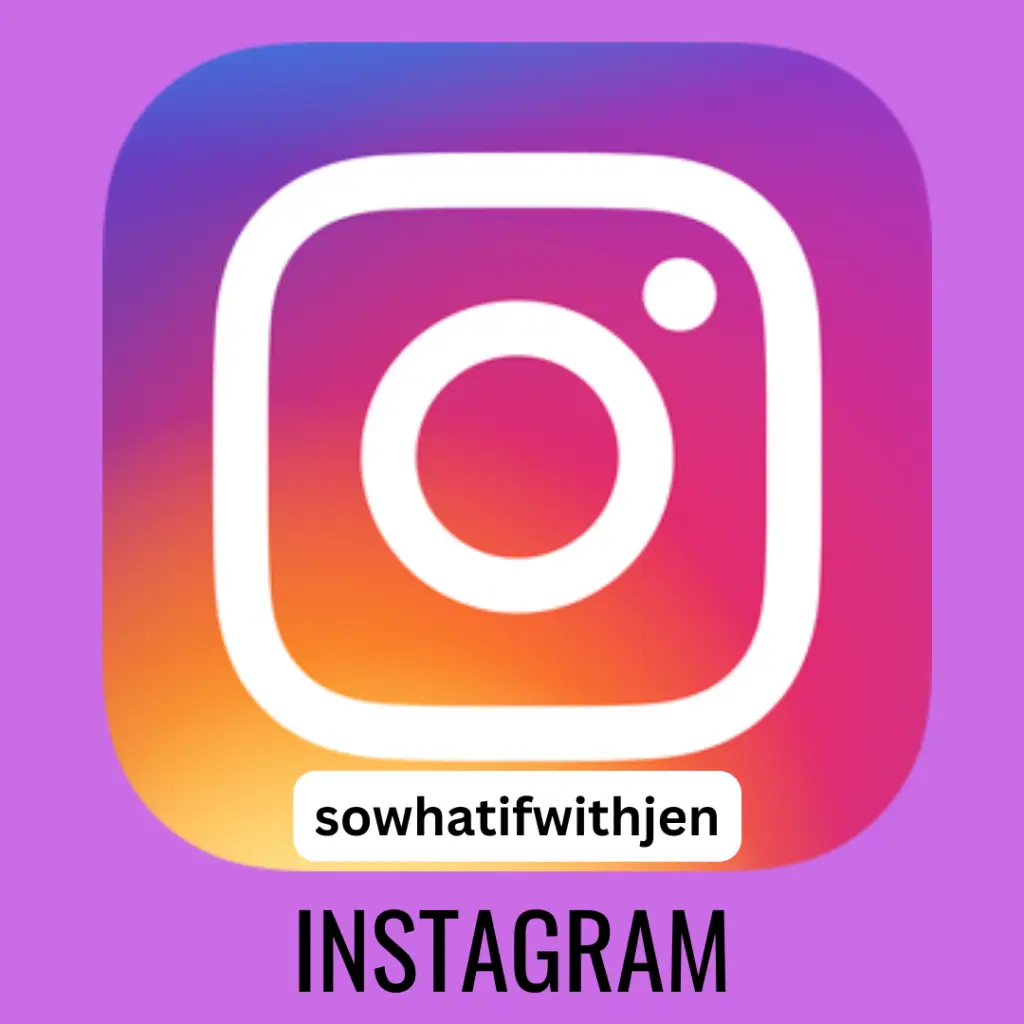 Instagram so what if with jen