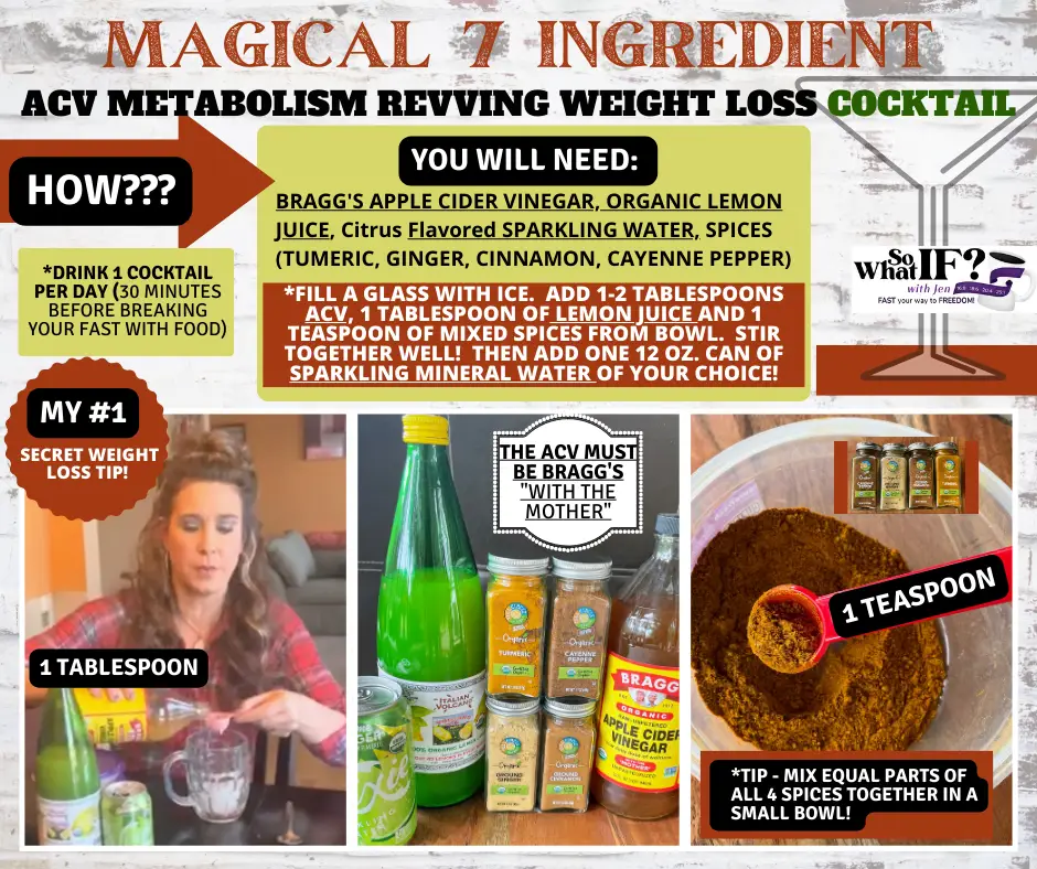 Apple Cider Vinegar Weight Loss Drink Recipe!