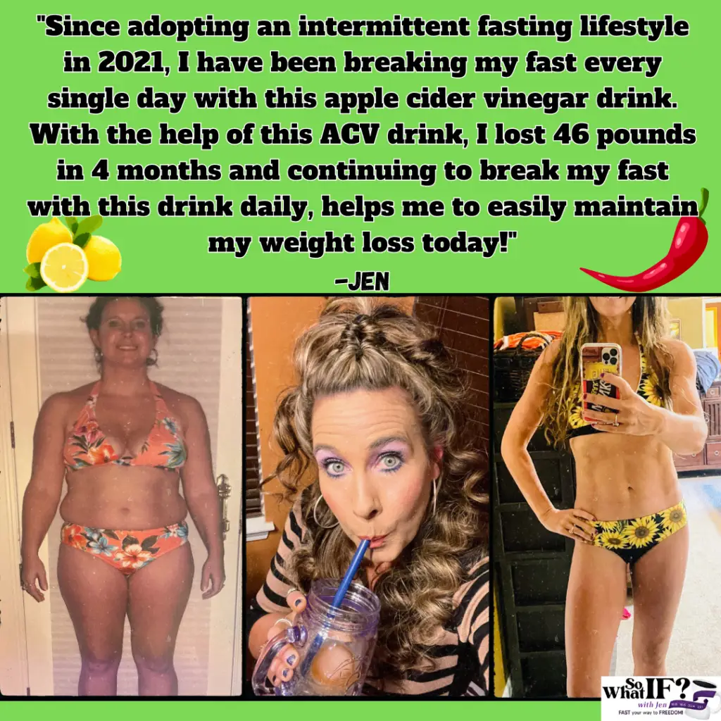 Apple Cider Vinegar Weight Loss Recipe Testimonial.