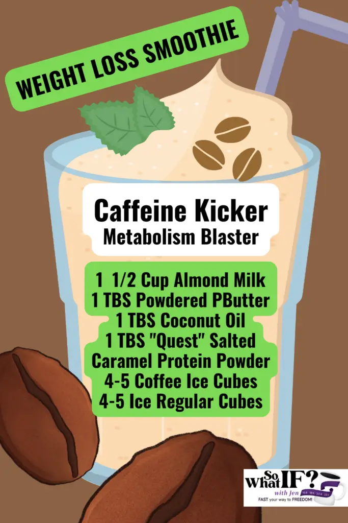 Caffeine Kicker Metabolism Blaster Weight Loss Smoothie