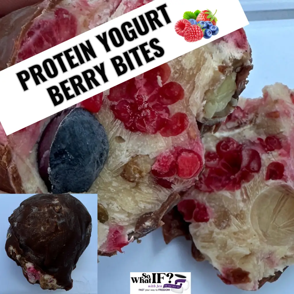 Protein Yogurt Berry Bites