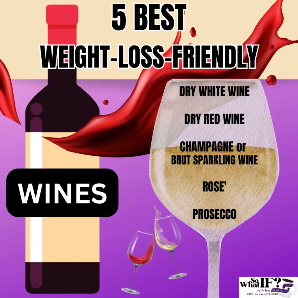 5 Best Weight-Loss-Friendly Wines!
