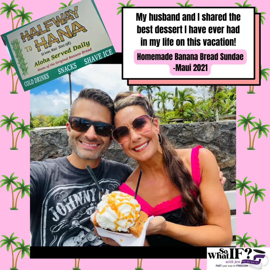 Sharing the sugar is a great way to avoid gaining weight on vacation.
