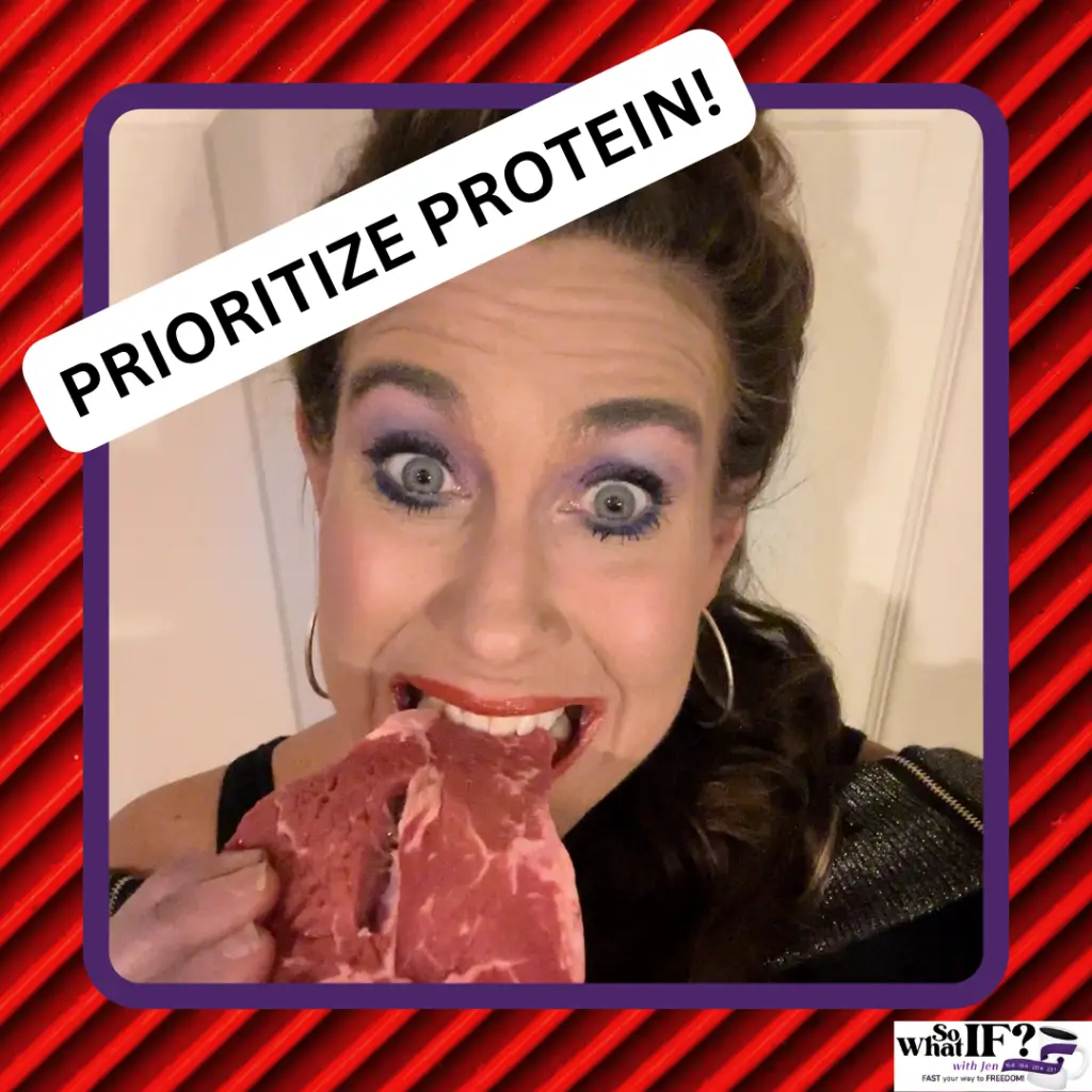 Prioritize Protein
