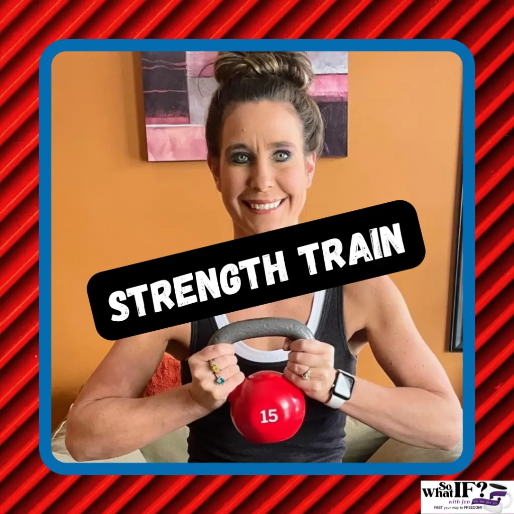 How to lose 5 pounds in a week with intermittent fasting - strength train!