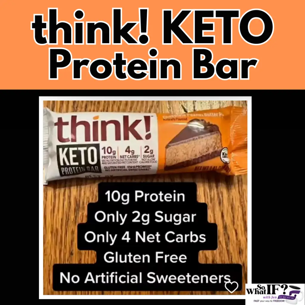 think! Keto Protein Bars make great snacks.