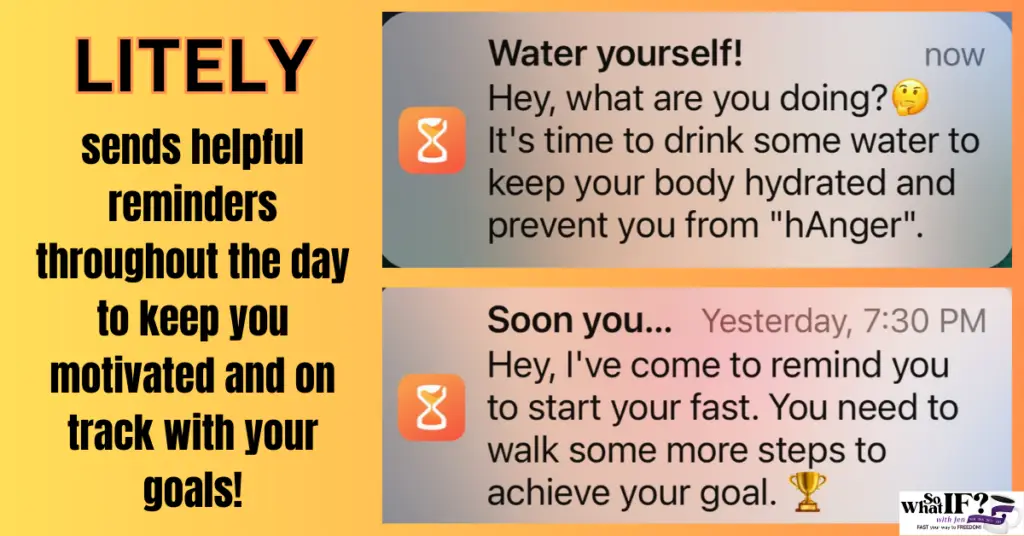 Litely has intuitive tracking tools