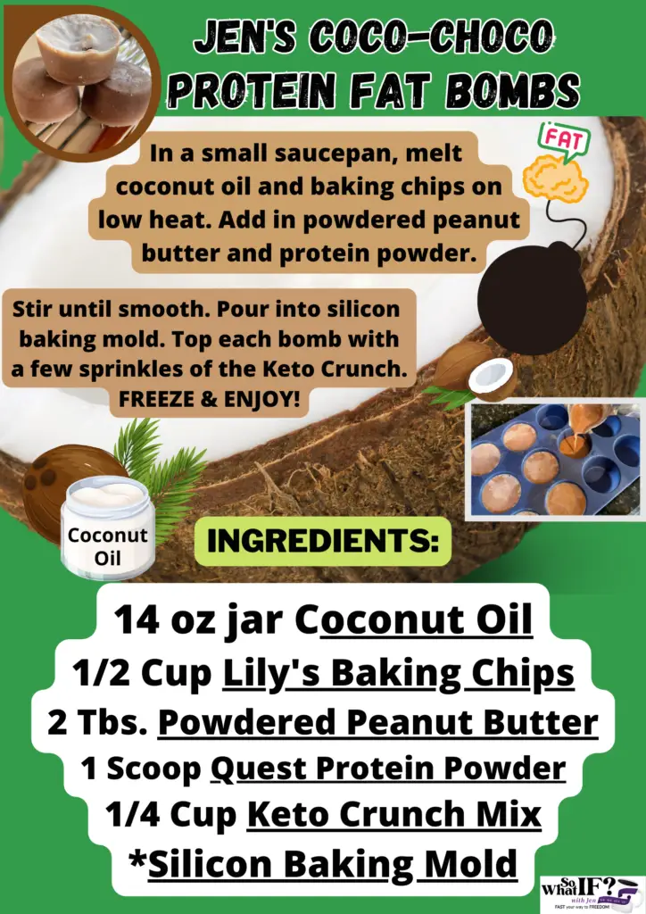 Jen's Coconut Oil Fat Bomb Recipe!