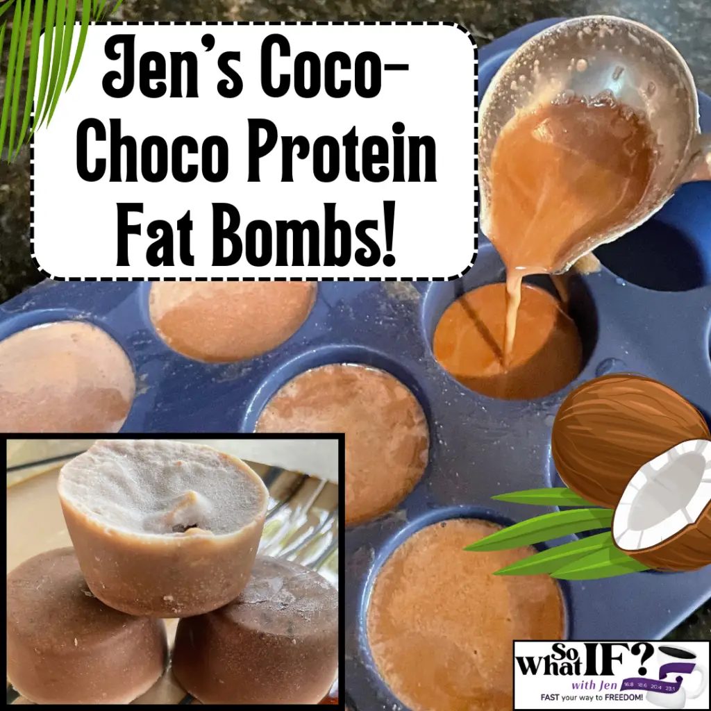 Keto Coconut Oil Fat Bomb (Intermittent Fasting Recipe)
