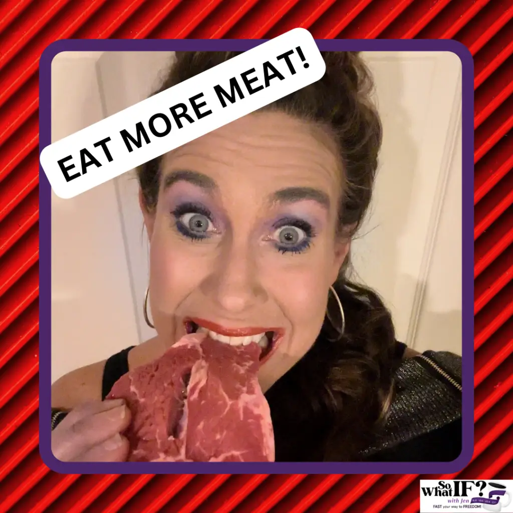 Eating more protein rich meat is a very effective intermittent fasting weight loss hack!