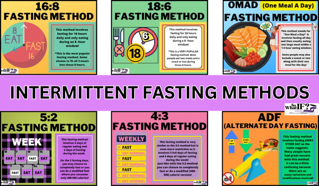 Intermittent Fasting offers flexibility and many different fasting schedules to choose from.