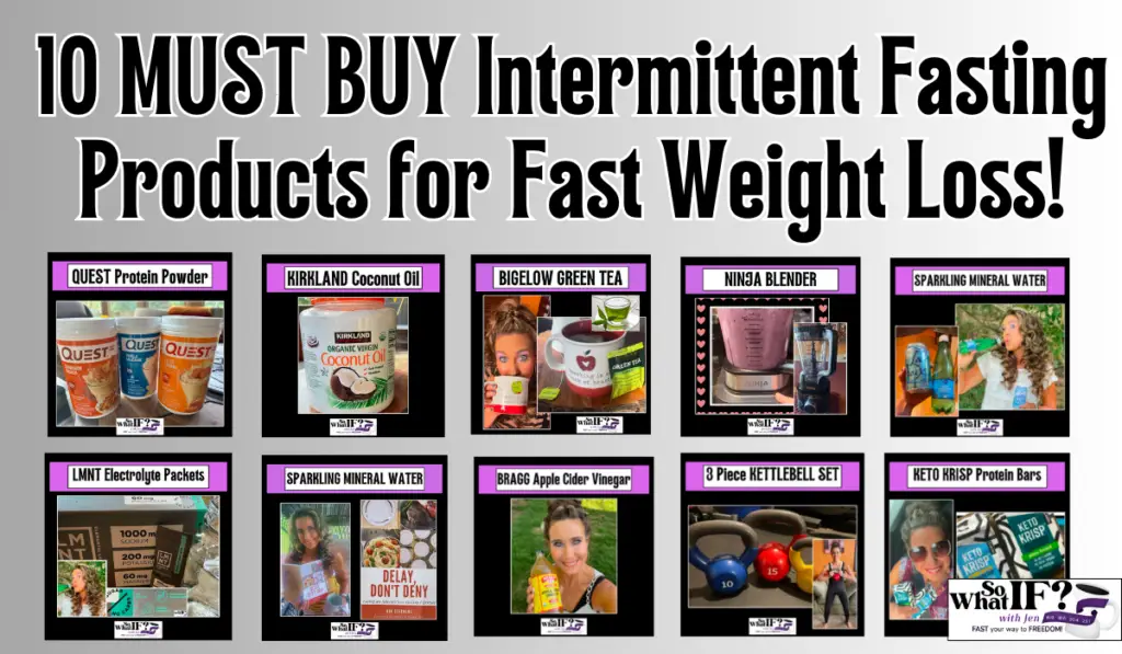 10 MUST BUY Intermittent Fasting Products for Fast Weight Loss!