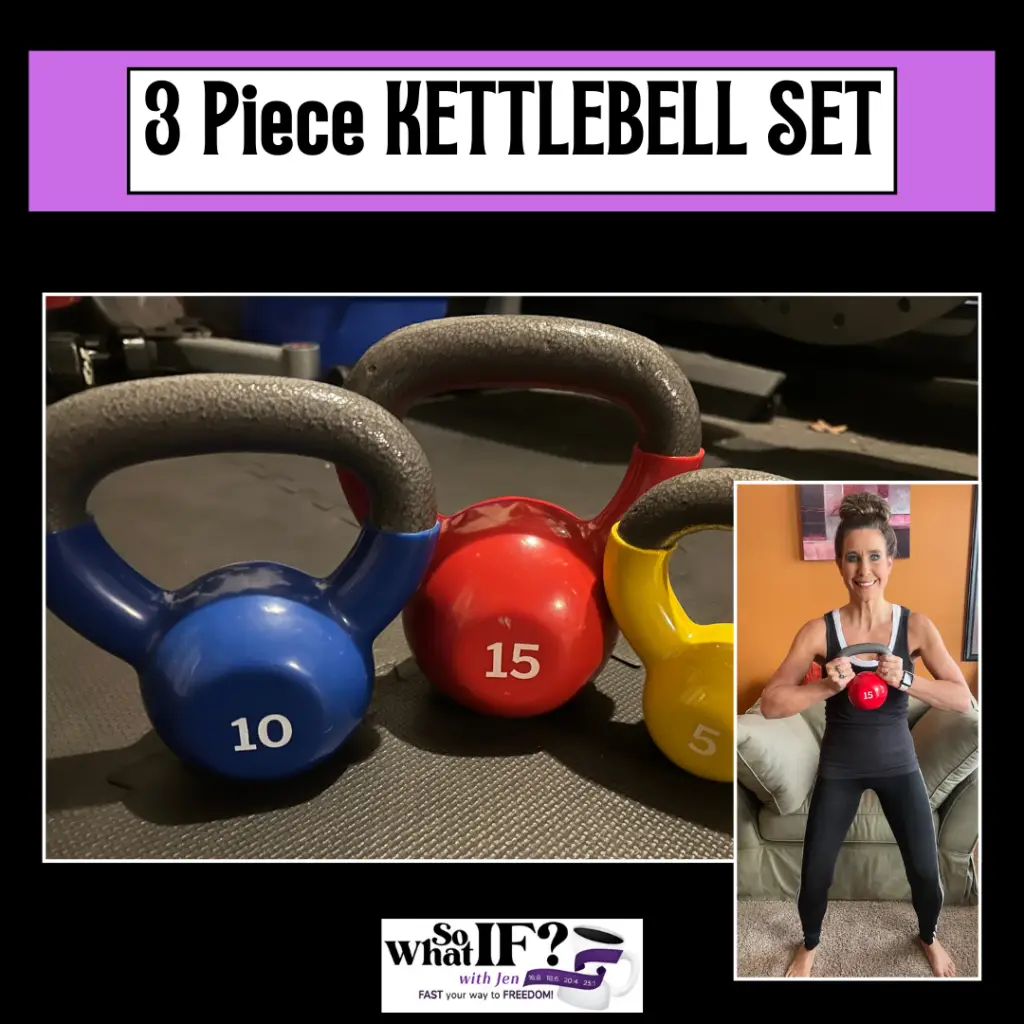 Jen's Favorites - 3 Piece Kettlebell Set