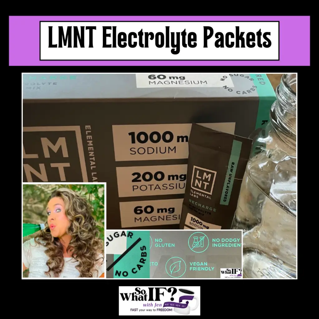 Jen's Favorite Intermittent Fasting Products - LMNT Electrolyte packets
