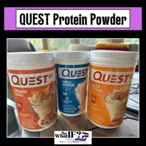 Quest Protein Powder - Intermittent Fasting Product