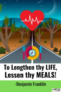 To Lengthen thy Life, Lessen thy Meals!
