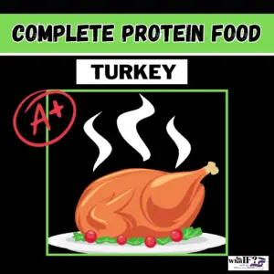 Turkey is the perfect complete protein food for intermittent fasting.
