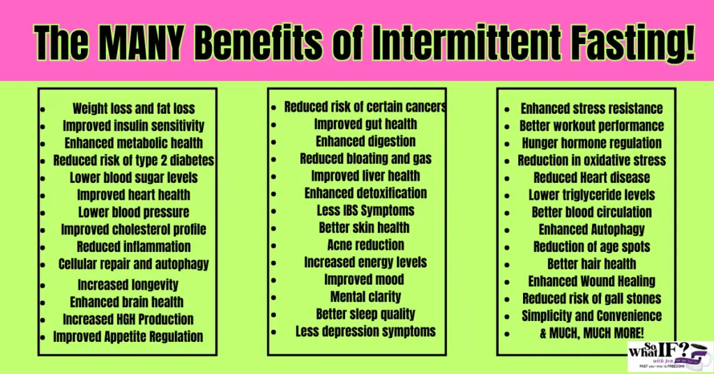 Benefits of Intermittent Fasting