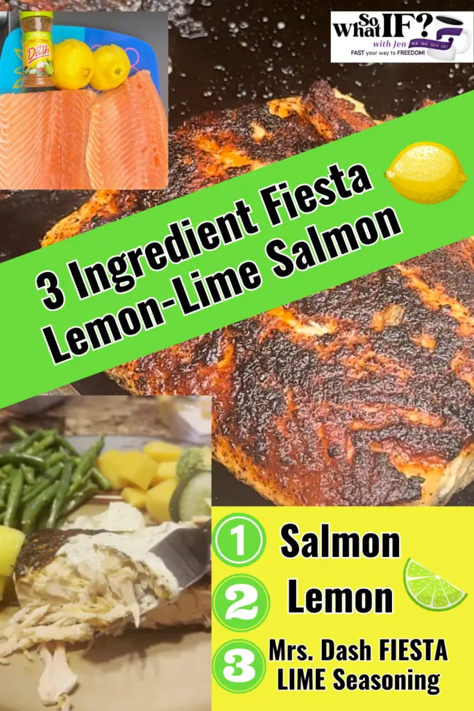 Blackstone Grill Weight Loss Recipe - Fiesta Lemon-Lime Salmon