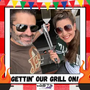 We love our Blackstone Grill - especially during a Michigan Summer!