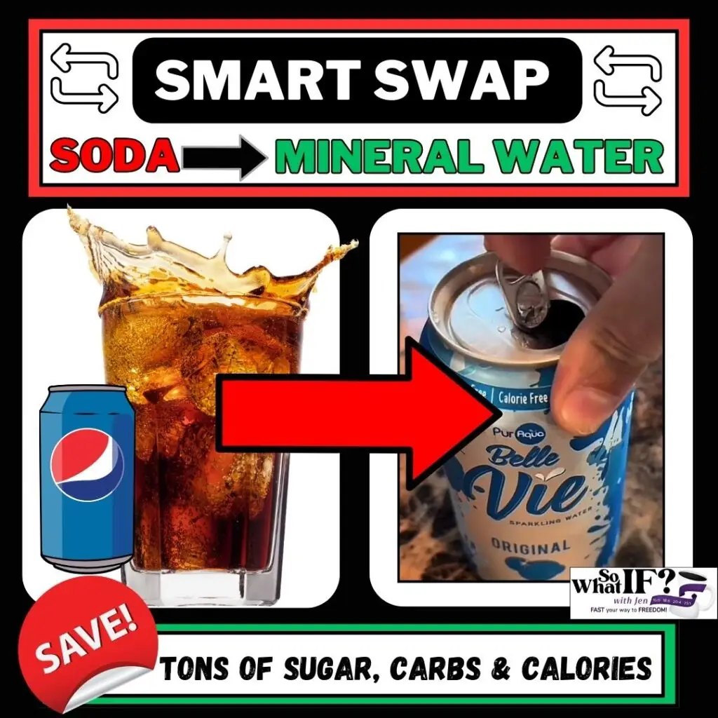 Swapping Soda for Mineral Water Can Save You Tons of Carbs, Calories and Sugar!