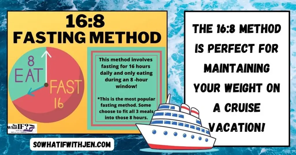 The 16:8 Method is Perfect for Maintaining Your Weight on a Cruise Vacation!