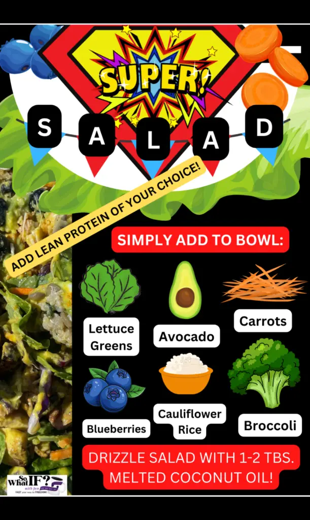 Intermittent Fasting Recipe - SUPERFOOD Salad