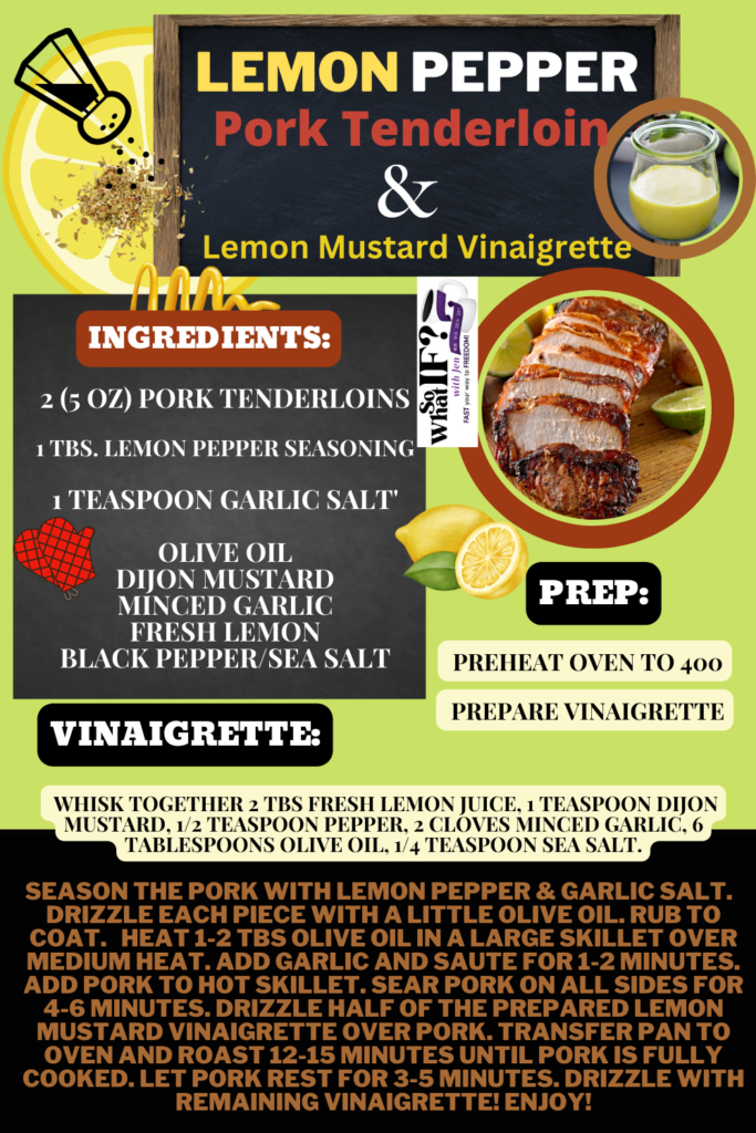 Lemon Pepper Pork Tenderloin