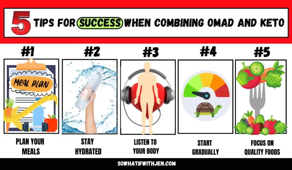 5 Tips for Success When Combining OMAD and KETO