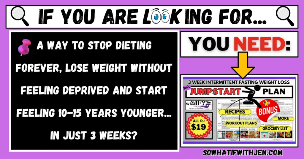 Jen's 3 Week Intermittent Fasting Weight Loss Jumpstart Plan