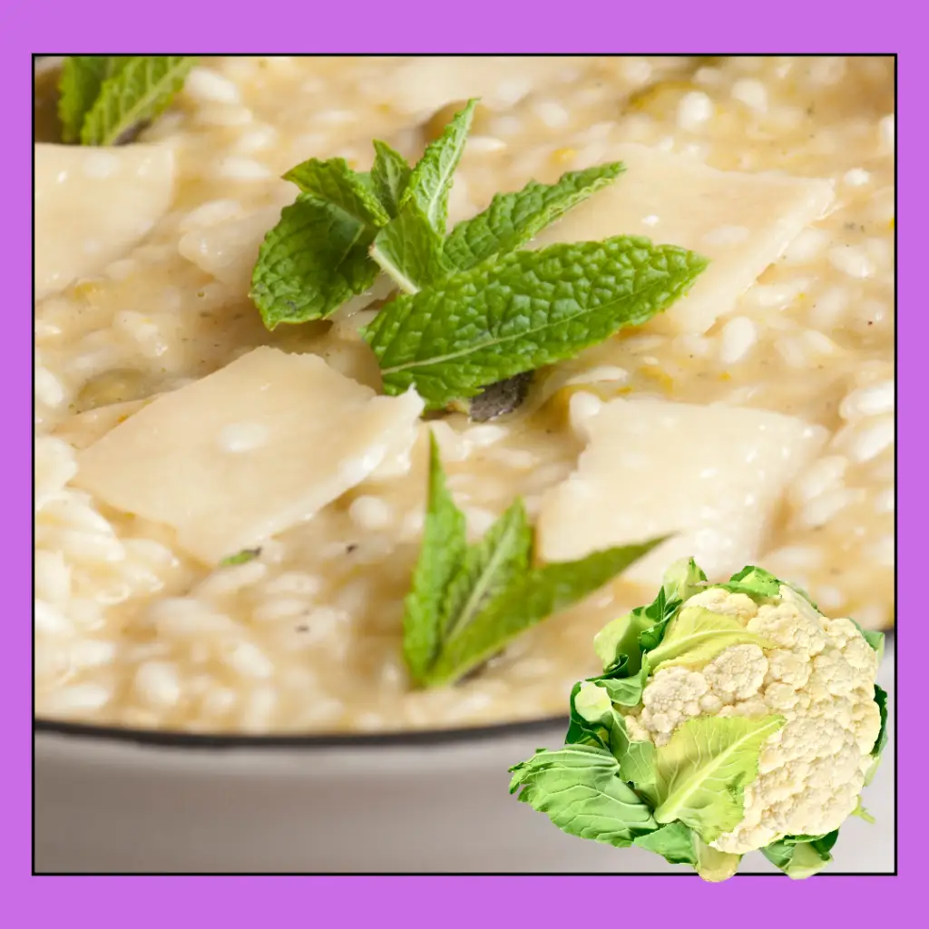 Creamy Cauliflower Risotto