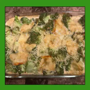 Chicken Alfredo Bake