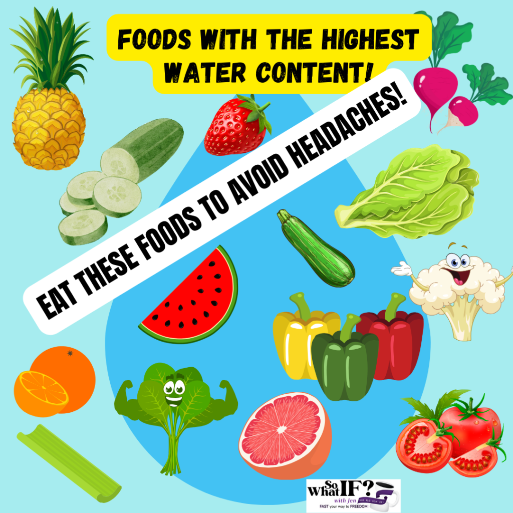 Foods with the Highest Water Content!