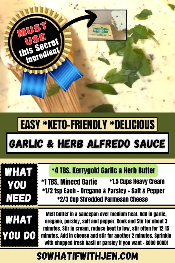 Homemade Alfredo Sauce
