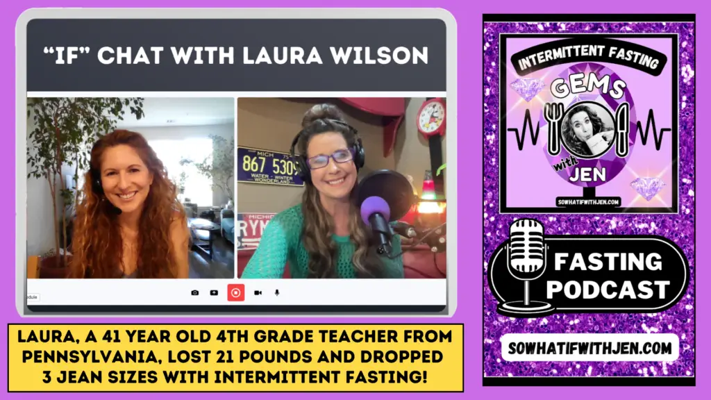 Laura was able to use the power of intermittent fasting to lose weight without exercise.