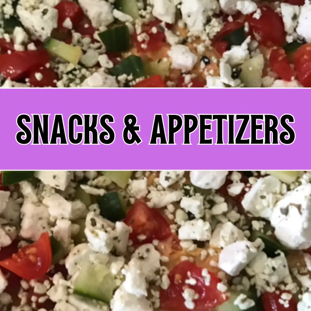 "IF" Recipes with Jen - Snacks & Appetizers