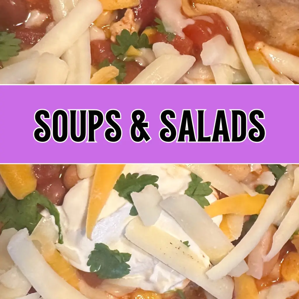 "IF" Recipes with Jen - Soups & Salads