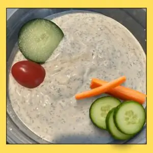 Spicy Veggie Dill Dip