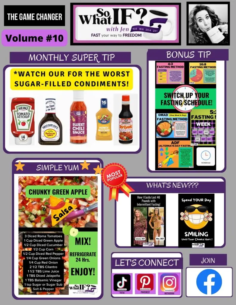 So What IF? with Jen Intermittent Fasting Newsletter: Volume #10